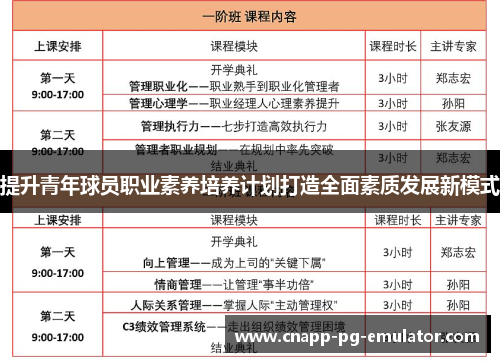 提升青年球员职业素养培养计划打造全面素质发展新模式