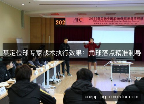 某定位球专家战术执行效果：角球落点精准制导